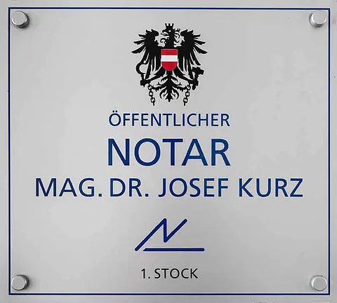 Öffentlicher Notar Mar. Dr. Josef Kurz